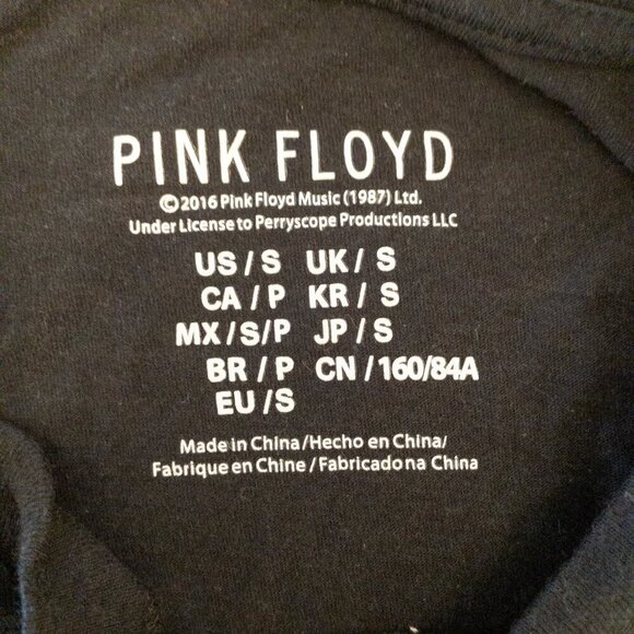 Pink Floyd Dark Side of the Moon Lace-Up Tee – Size S | Vintage-Inspired - Picture 3 of 3